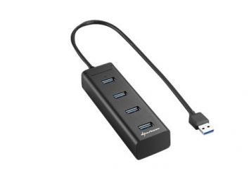 Afbeeldingen van Sharkoon 4-Port USB 3.0 Hub